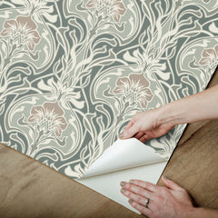 Fallon Peel and Stick Wallpaper - how to peel