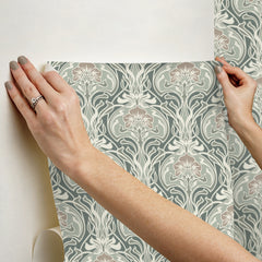 Fallon Peel and Stick Wallpaper - how to stick