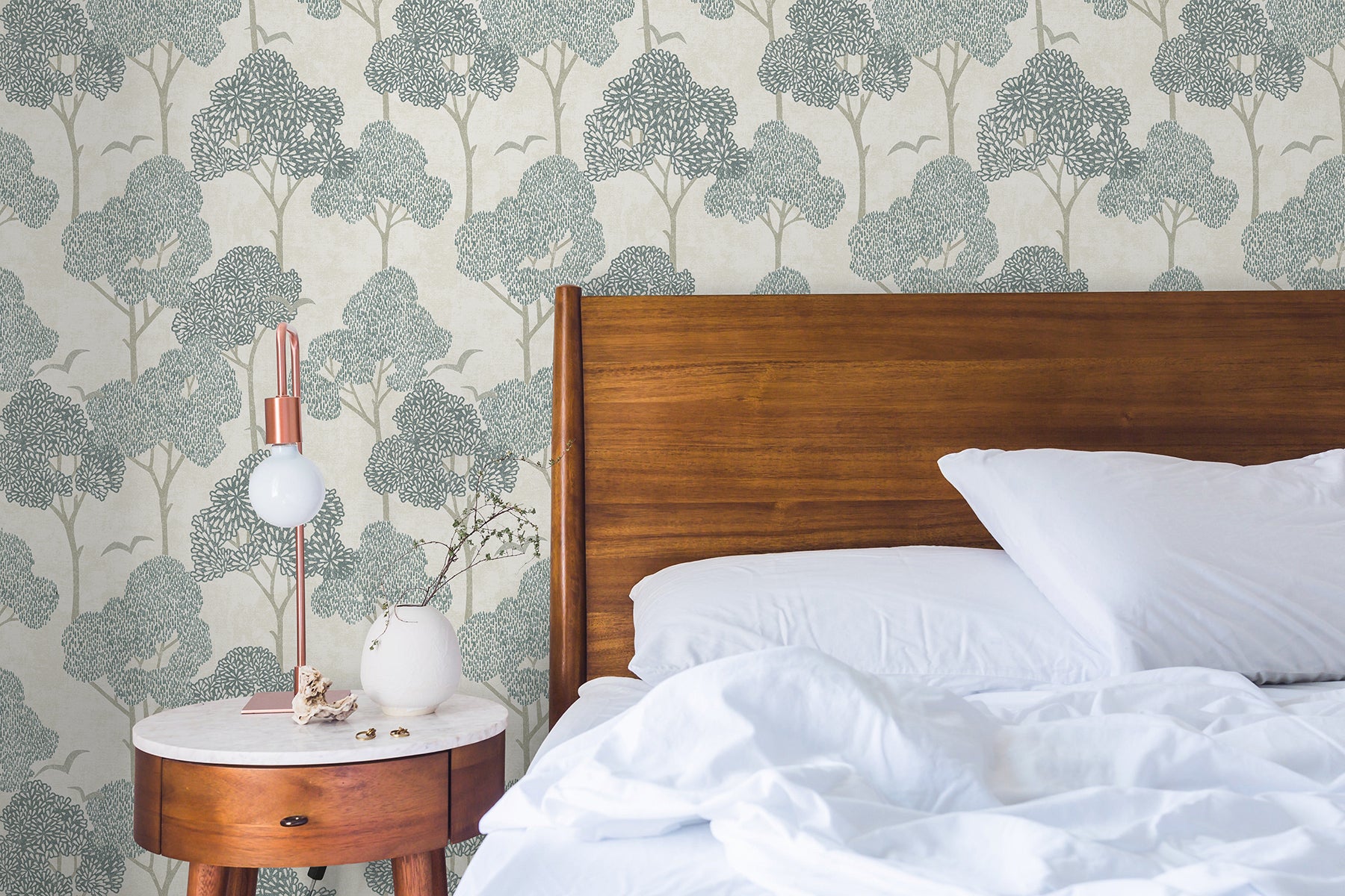 Millie Peel and Stick Wallpaper in a room setting