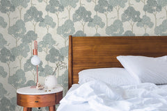 Millie Peel and Stick Wallpaper in a room setting