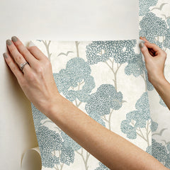 Millie Peel and Stick Wallpaper - how to stick