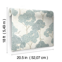 Millie Peel and Stick Wallpaper - dimensions
