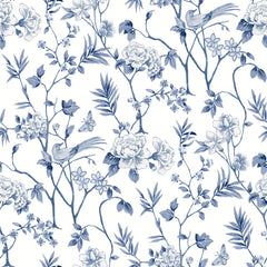 Chinoiserie Garden Peel and Stick Wallpaper by WallPops