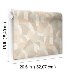 Macario Peel and Stick Wallpaper - dimensions