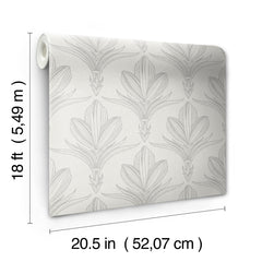 Larkyn Peel and Stick Wallpaper - dimensions