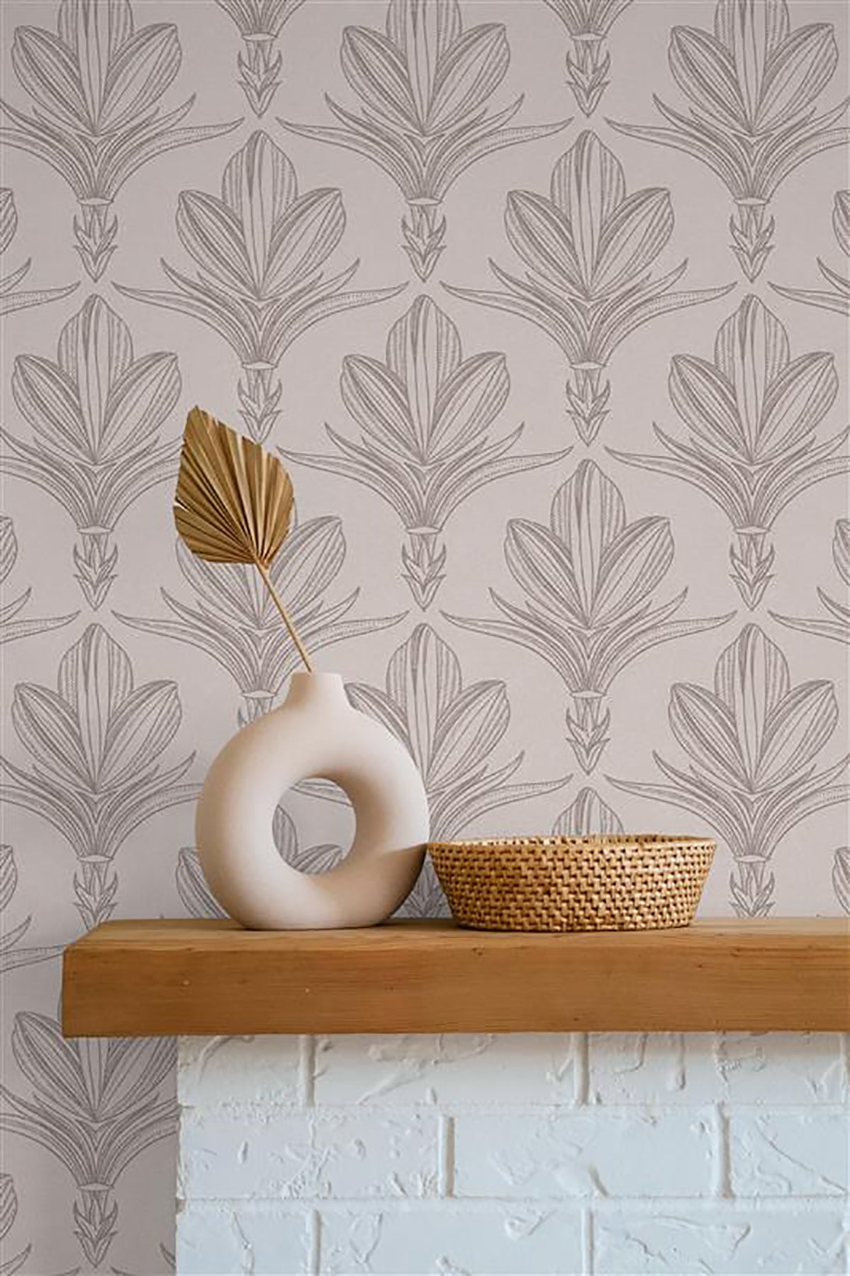 Larkyn Peel and Stick Wallpaper in a room setting