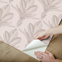 Larkyn Peel and Stick Wallpaper - how to peel