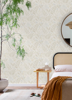 Amanda P&S Wallpaper in a room setting