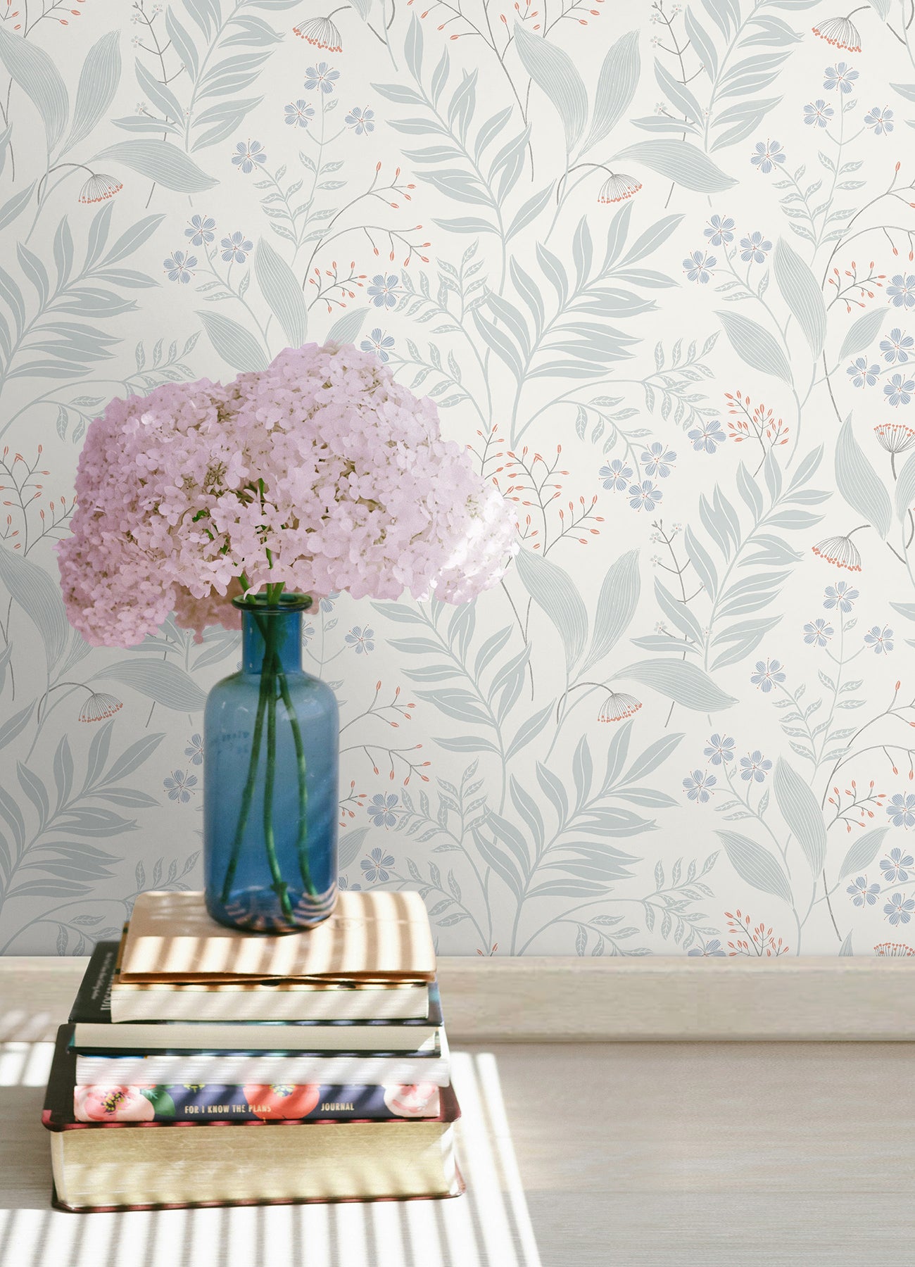 Amanda P&S Wallpaper in a room setting