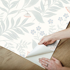 Amanda P&S Wallpaper - how to peel