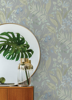Jesinda P&S Wallpaper in a room setting