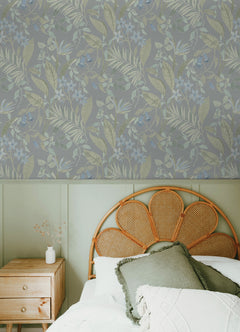 Jesinda P&S Wallpaper in a room setting