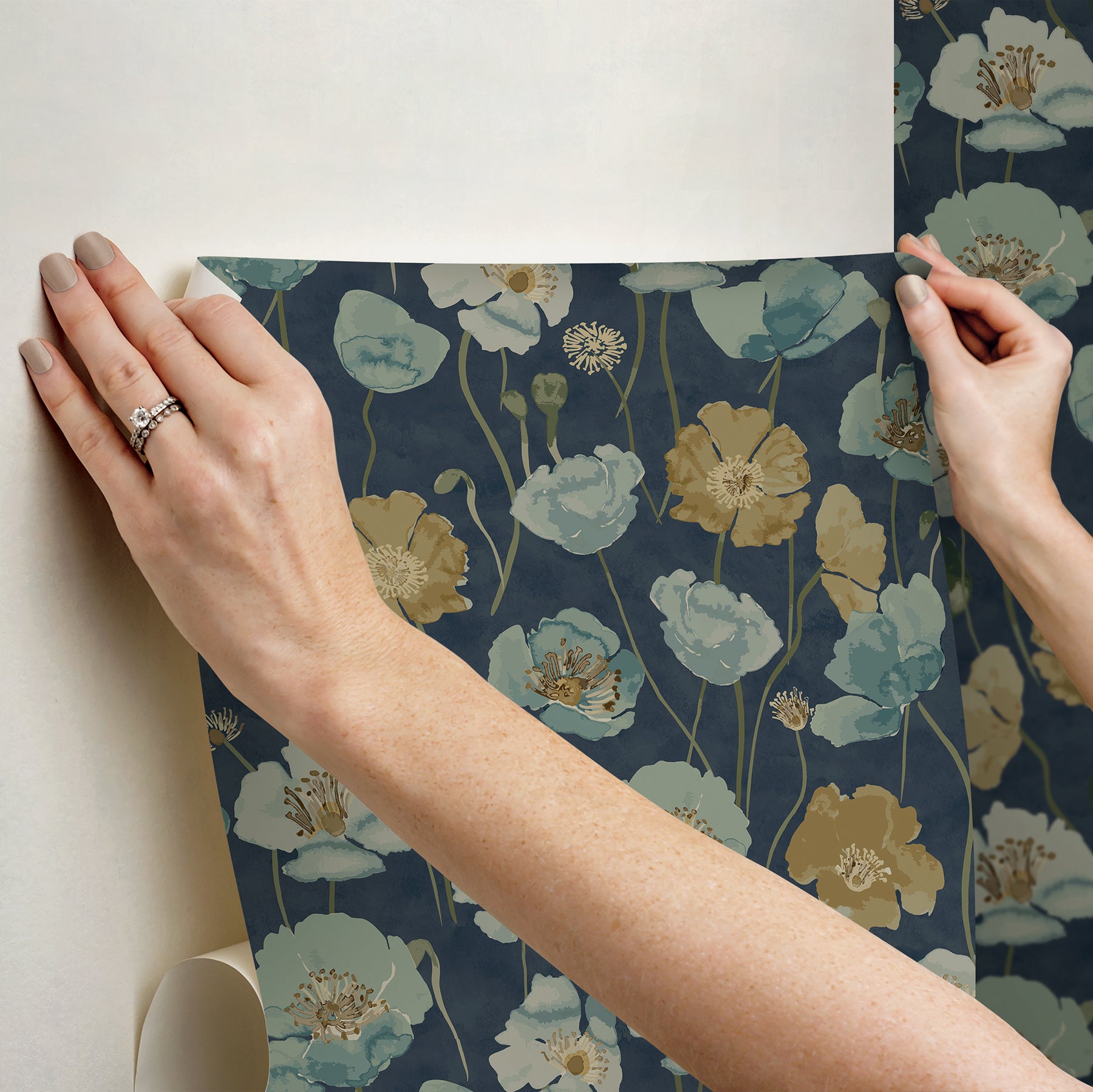 Adelia P&S Wallpaper - how to stick