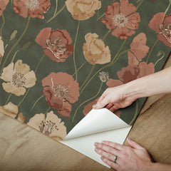 Adelia Peel and Stick Wallpaper - how to peel