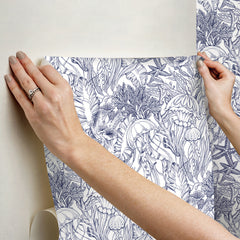Under the Sea P&S Wallpaper - how to stick