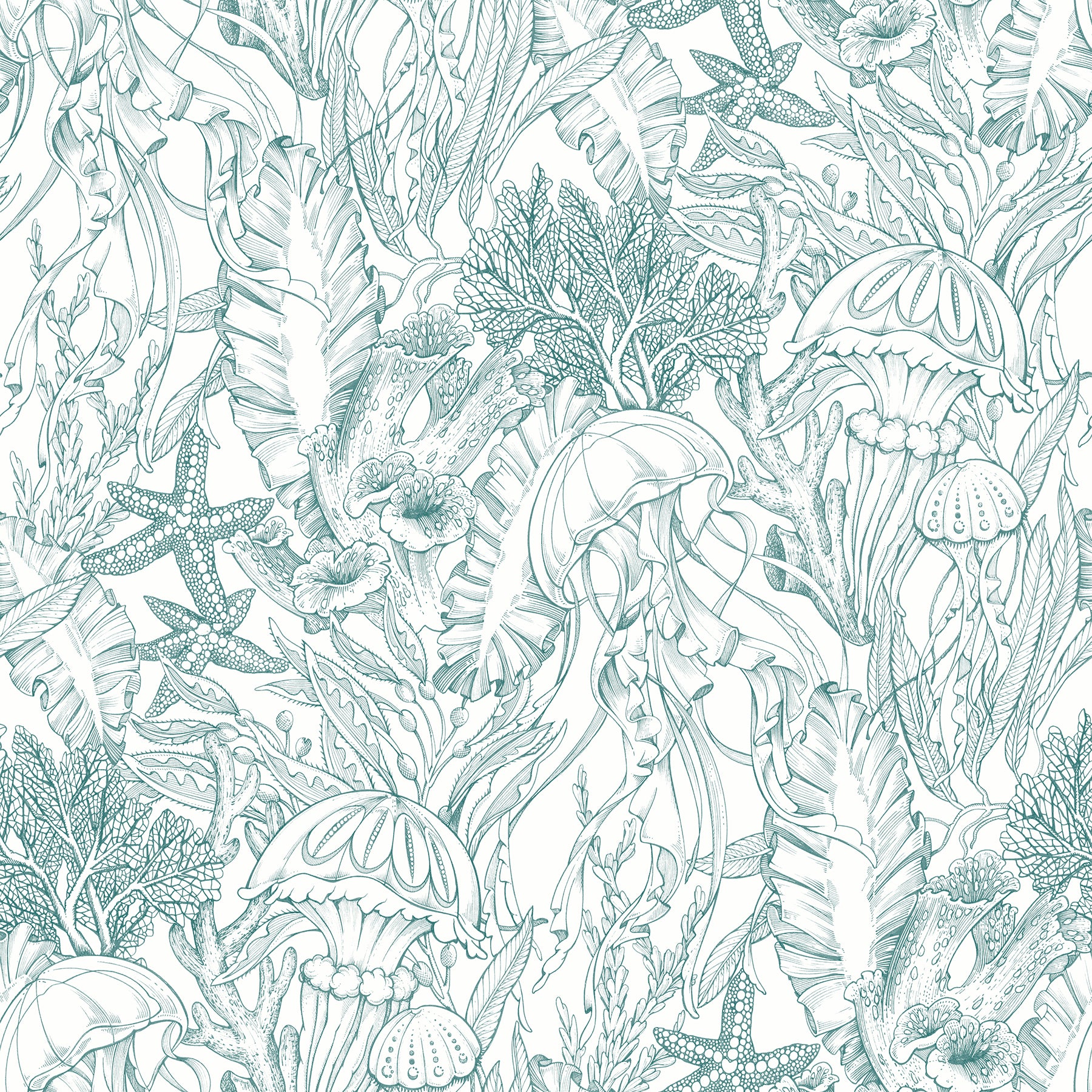 Under the Sea P&S Wallpaper by WallPops