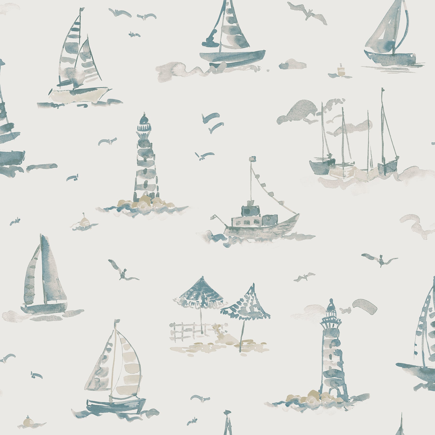 Set Sail P&S Wallpaper by WallPops