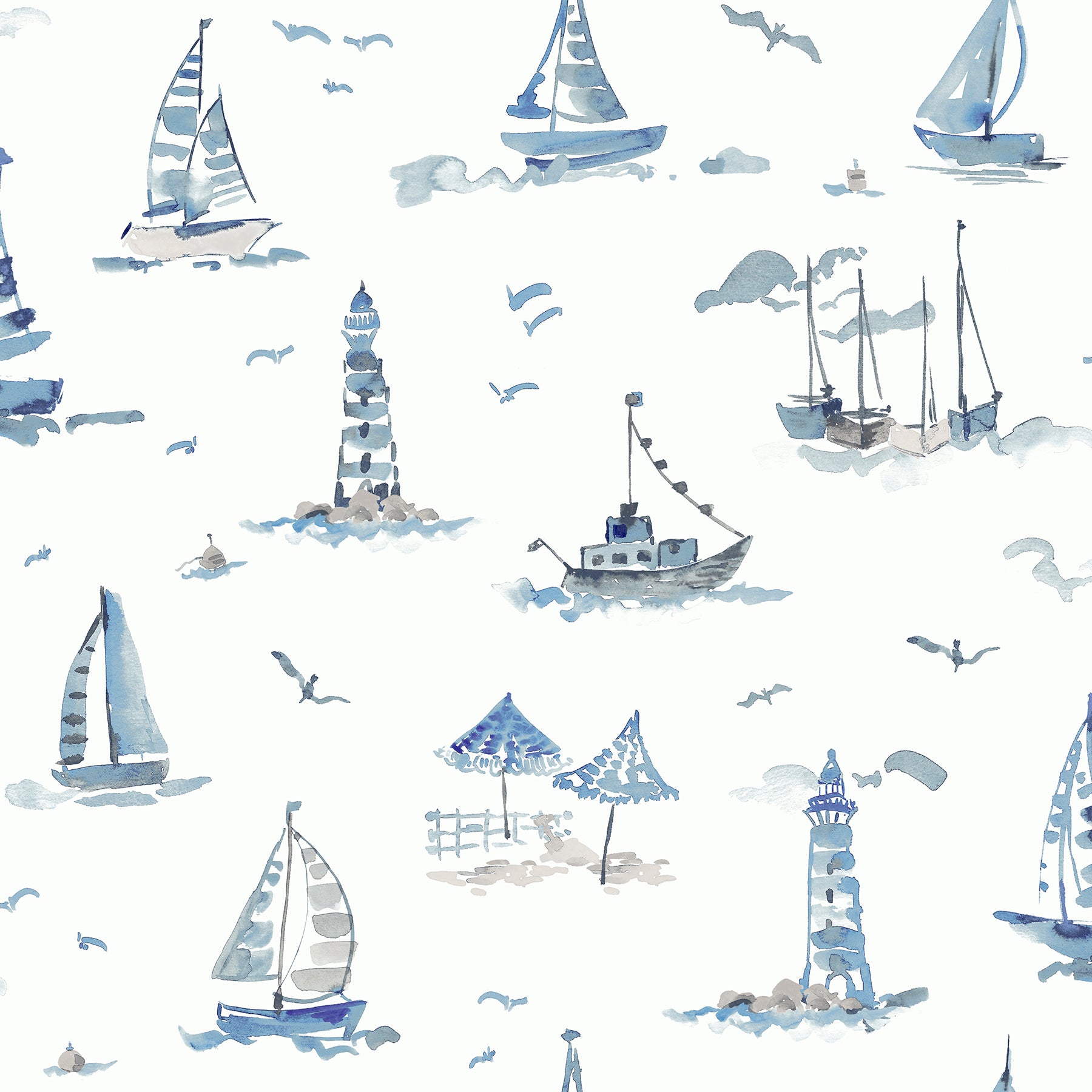 Set Sail P&S Wallpaper by WallPops