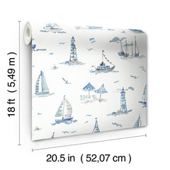 Set Sail P&S Wallpaper - dimensions