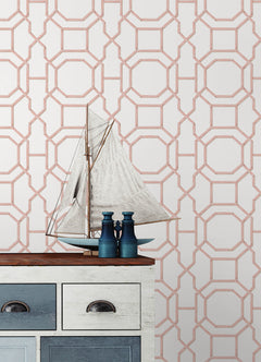 Sanya P&S Wallpaper in a room setting