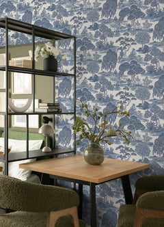Forest Garden PS Wallpaper in a room setting