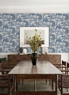 Forest Garden PS Wallpaper in a room setting