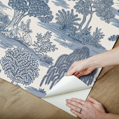 Forest Garden PS Wallpaper - how to peel