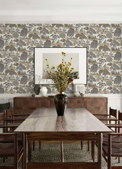 Forest Garden PS Wallpaper in a room setting