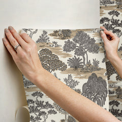 Forest Garden PS Wallpaper - how to stick