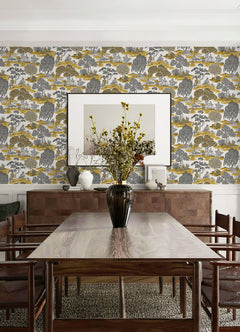 Forest Garden PS Wallpaper in a room setting