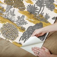 Forest Garden PS Wallpaper - how to peel