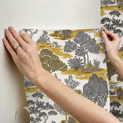 Forest Garden PS Wallpaper - how to stick