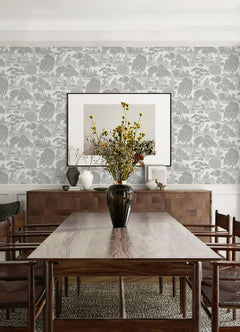 Forest Garden PS Wallpaper in a room setting
