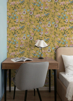 Gwendolyn PS Wallpaper in a room setting