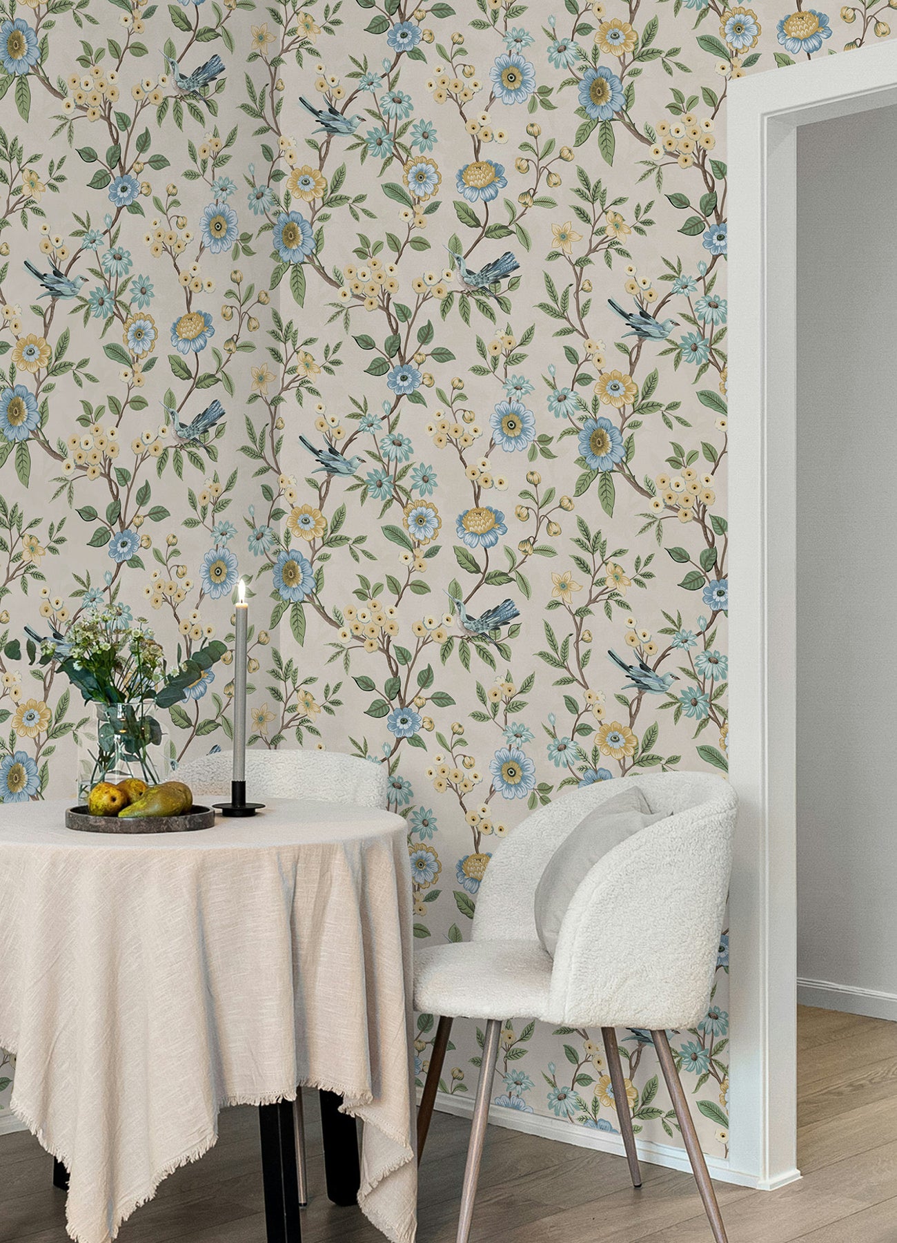 Gwendolyn PS Wallpaper in a room setting