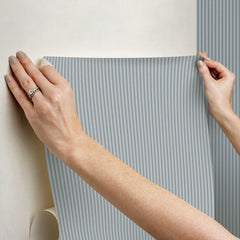 Ticking Stripe PS Wallpaper - how to stick