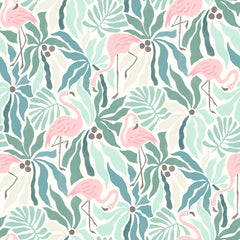 Flamingo Fun P&S Wallpaper by WallPops