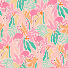 Flamingo Fun P&S Wallpaper by WallPops