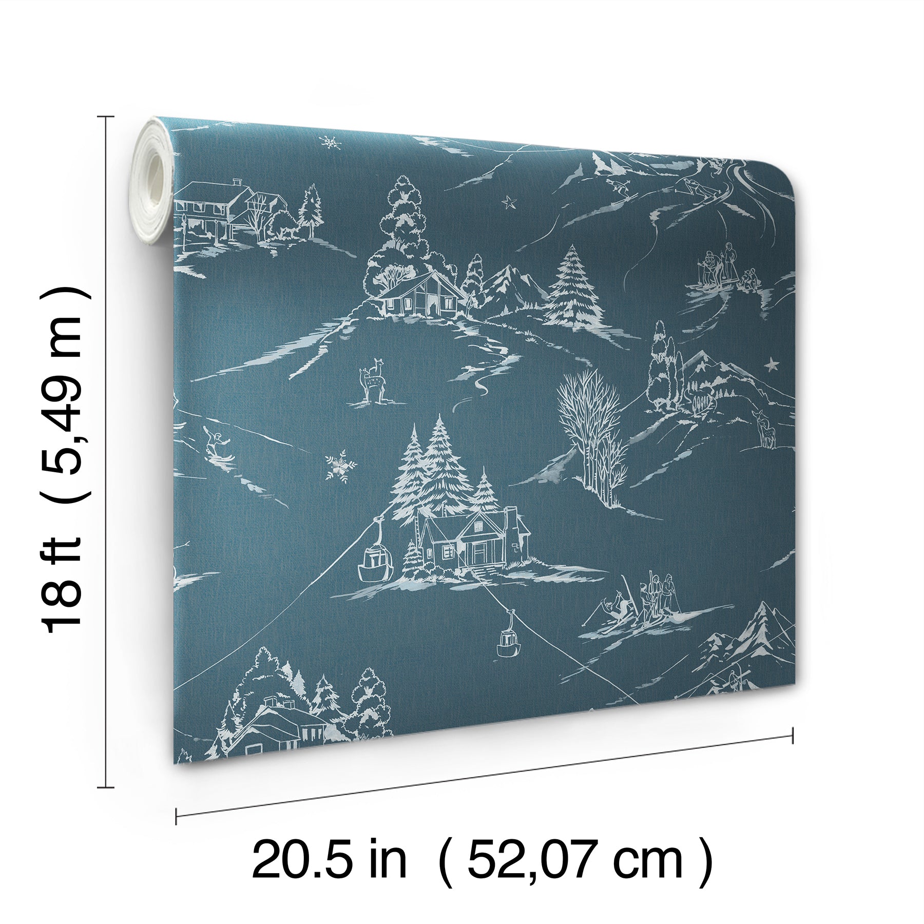 Mountain Side P&S Wallpaper - dimensions