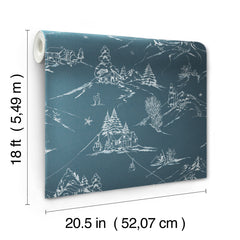 Mountain Side P&S Wallpaper - dimensions