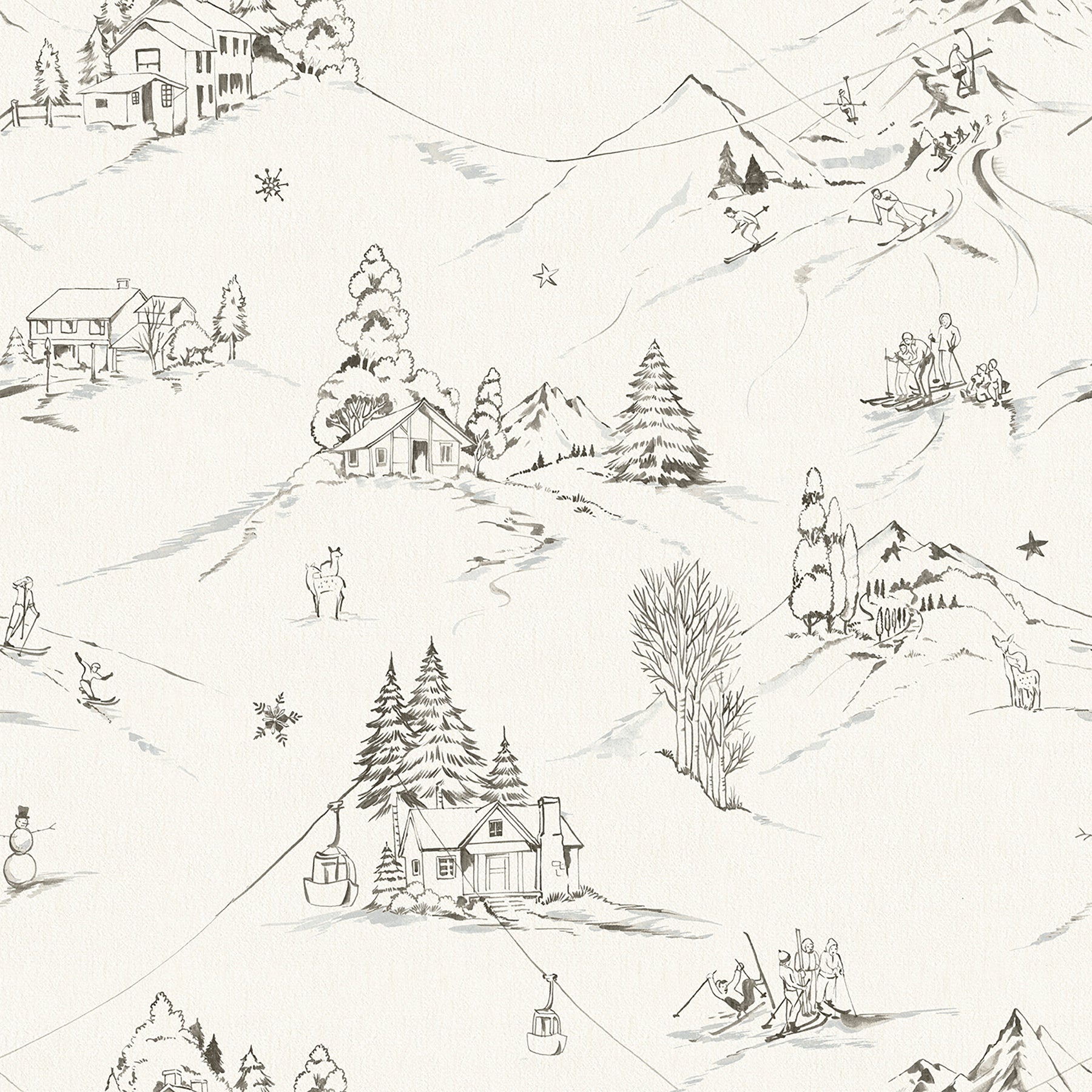 Mountain Side P&S Wallpaper by WallPops