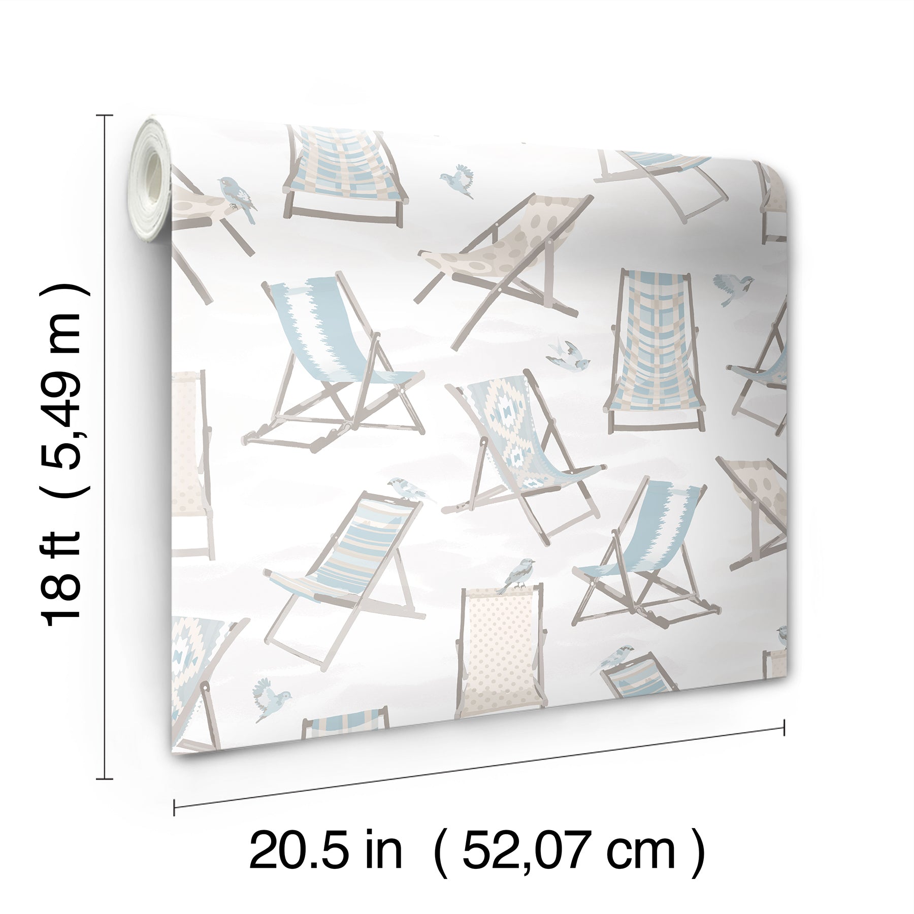 Just Lounging P&S Wallpaper - dimensions