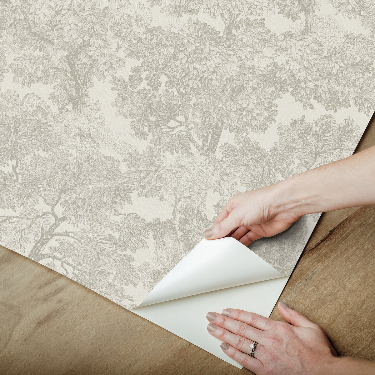 NUS6691-peel-and-stick-wallpaper-peel-application-step