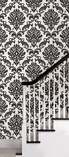NUW1646 Peel and Stick Wallpaper in a room setting