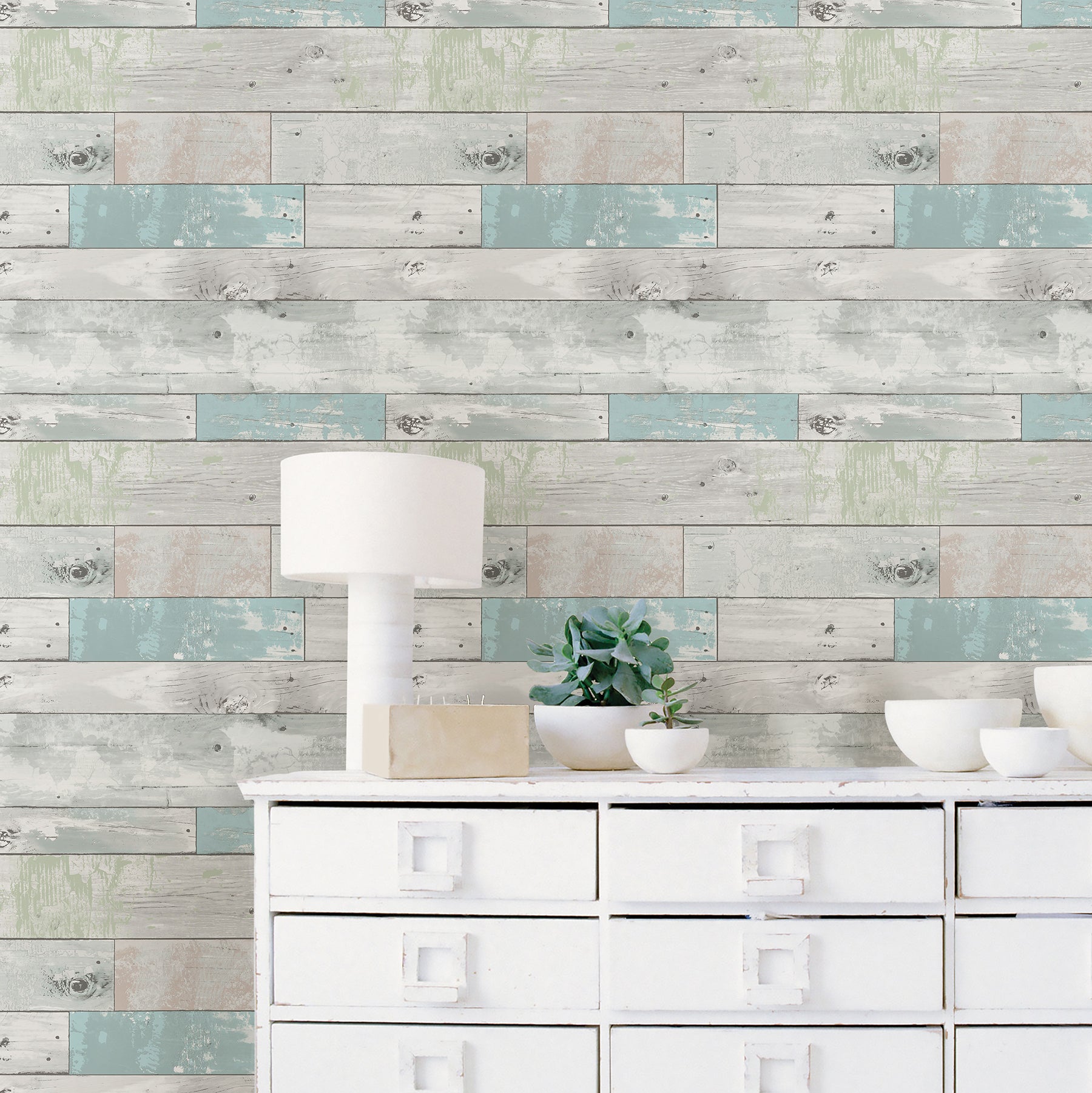 NUW1647 Peel and Stick Wallpaper in a room setting