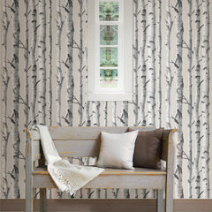 NUW1650 Peel and Stick Wallpaper in a room setting