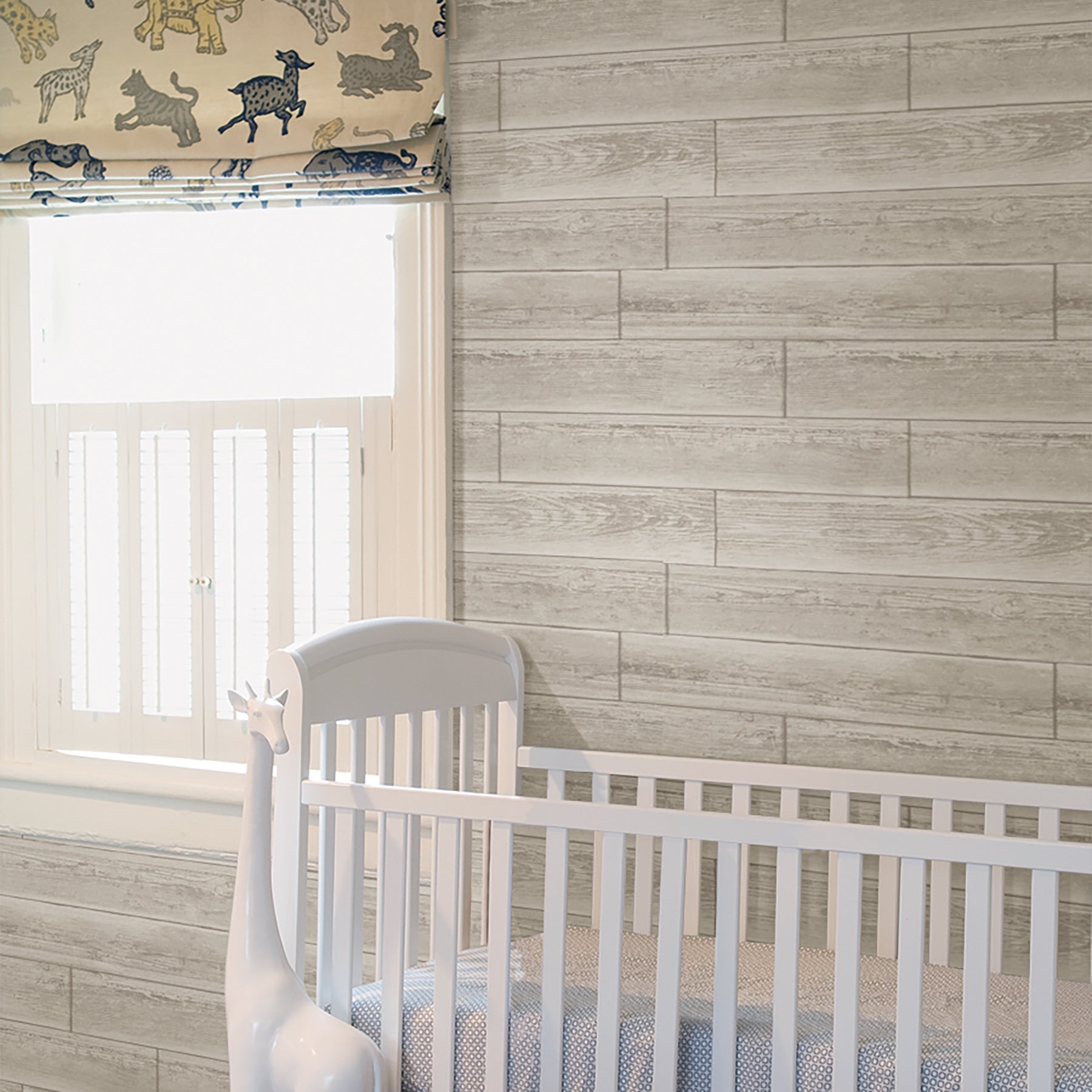 Serene Peel And Stick Wallpaper in a room setting