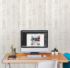Serene Peel And Stick Wallpaper in a room setting