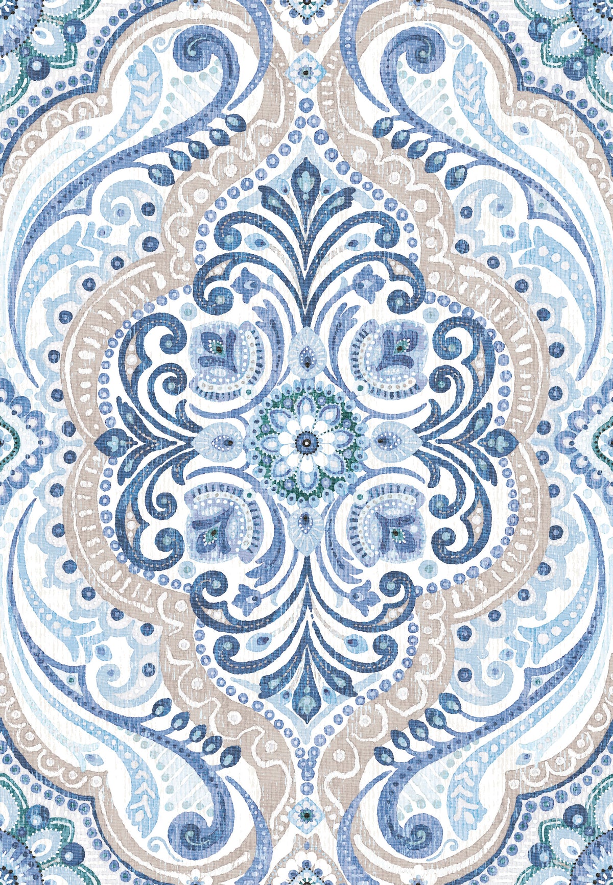Bohemian Damask P&S Wallpaper by WallPops