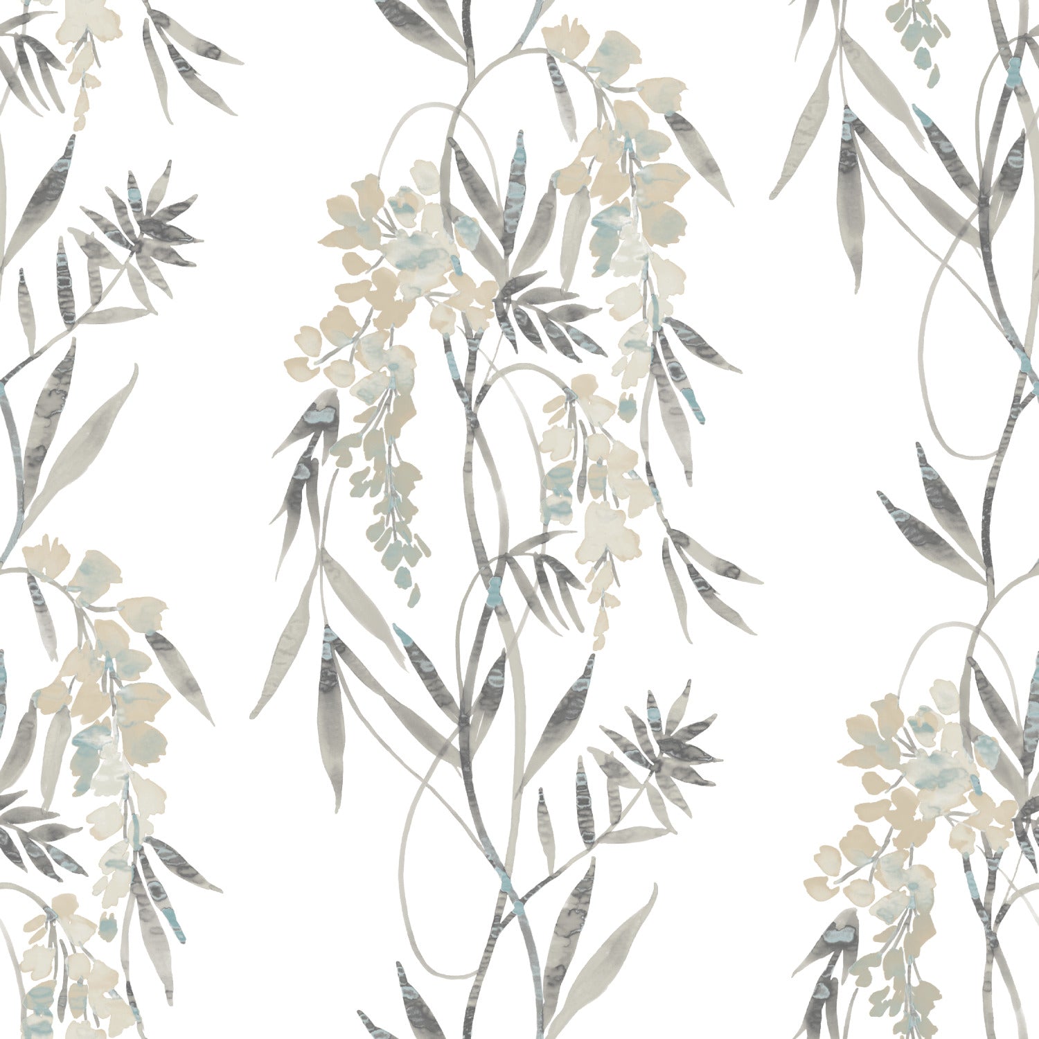 Nouveaux Wisteria P&S Wallpaper by WallPops